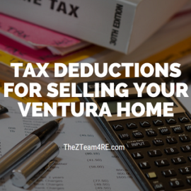 Tax Deductions for Selling Your Ventura Home